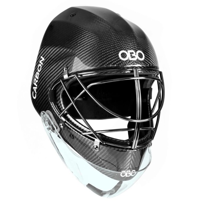 Casco Portero Hockey OBO Carbon Negro 2025