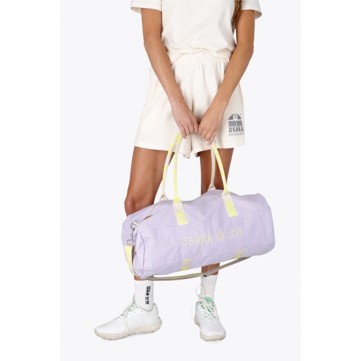 Bolsa Osaka Cotton Duffel Morada