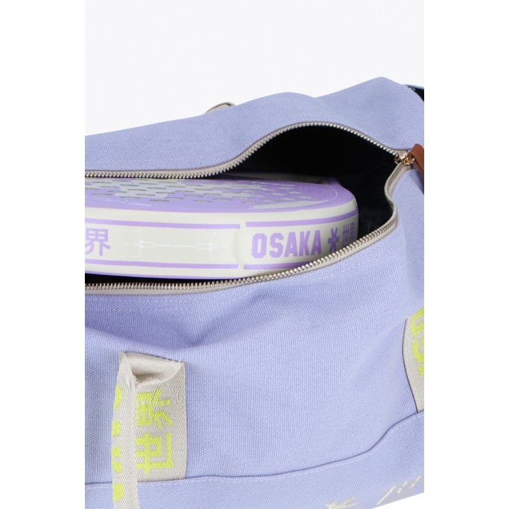 Bolsa Osaka Cotton Duffel Morada