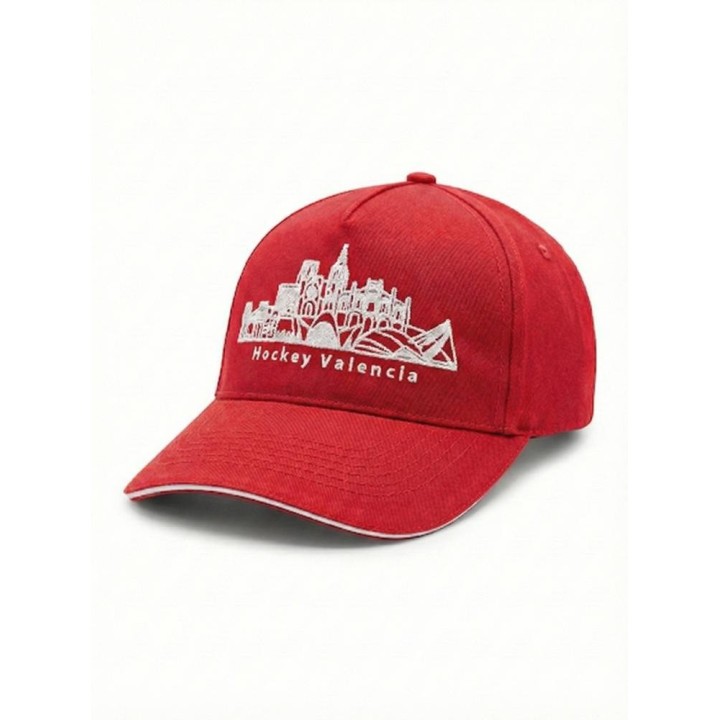 Gorra Roja Skyline Valencia Hockey