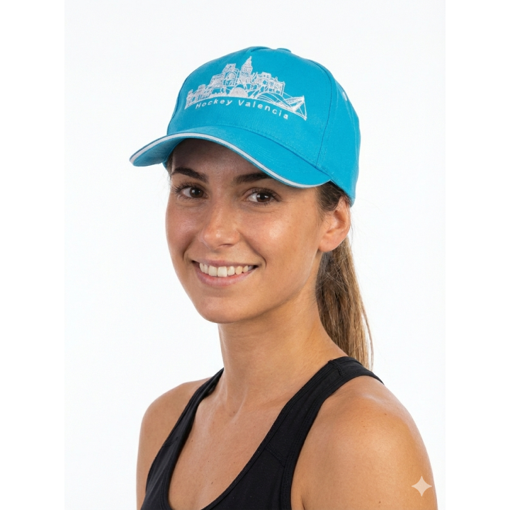 Gorra Celeste Skyline Valencia Hockey