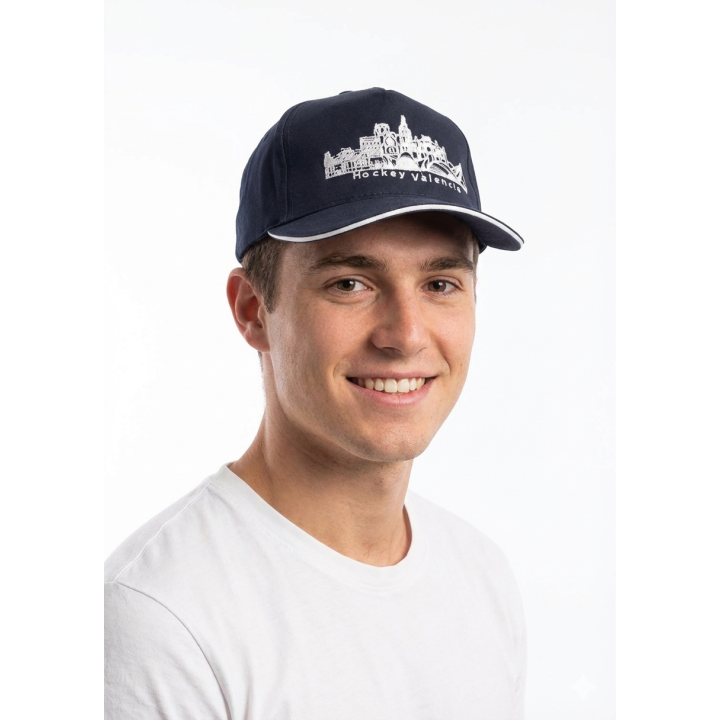 Gorra Azul Skyline Marino Valencia Hockey