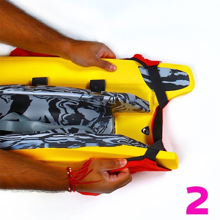 Funda Guardas Hockey Sala Portero OBO Rosas