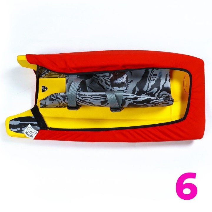 Funda Guardas Hockey Sala Portero OBO Azul Peron