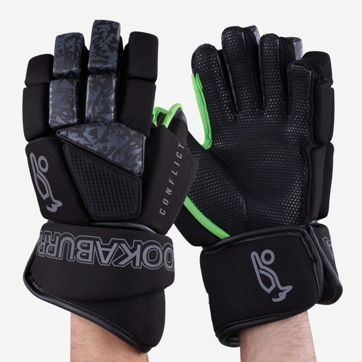Guante Hockey Penalti Kookaburra Conflict Negro 26 | Todo Para Hockey