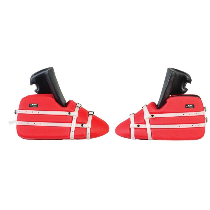 Kickers para porteros de Hockey TK Total Two 2.1 Rojo-Blanco