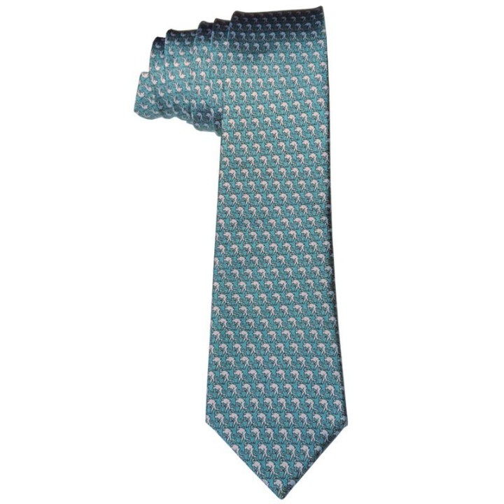 Corbata con motivo de Hockey Head Up