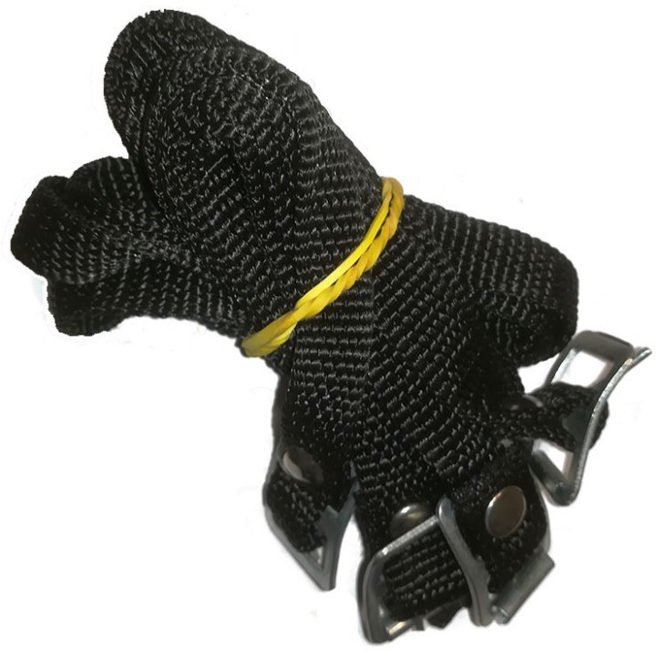 Medio Set de Correas para Kickers de Portero Mercian de Nylon Negras