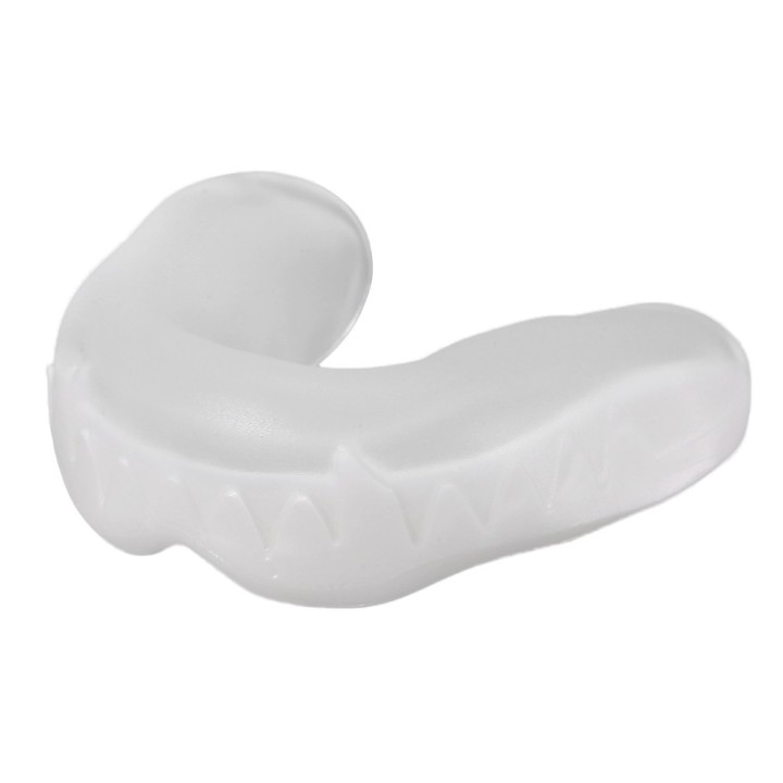 Protector Bucal para Hockey Colmillos Transparente-Blanco