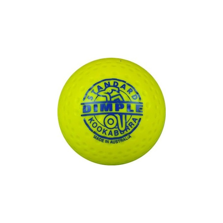 Bola Hockey Kookaburra Dimple Standard Amarilla | Todo Para Hockey