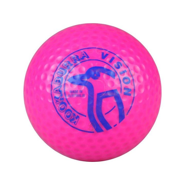 Kookaburra Ball Dimpled Vision Pink | Todo Para Hockey