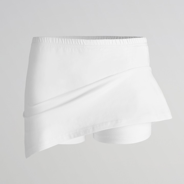 Falda Pantalón Patty Blanca