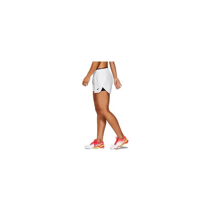 Asics Practice W Shorts Brilliant White