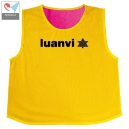 Luanvi Peto Reversible Campus Yellow-Pink