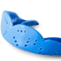 Bucal Plano Goma Eva Moldeable Azul Claro