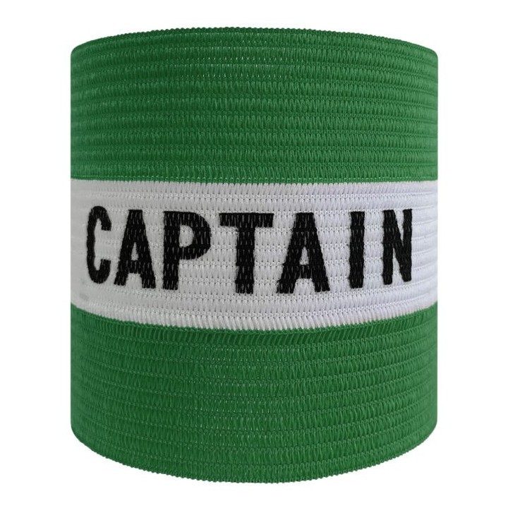 Brazalete Junior Captain Verde Blanco