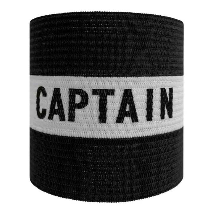Brazalete Senior Captain Negro Blanco