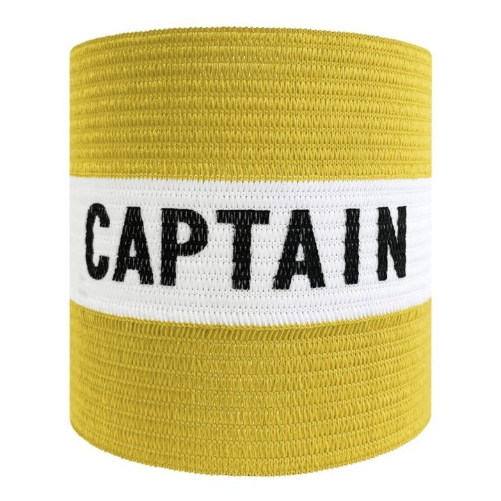 Brazalete Senior Captain Amarillo Blanco