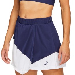 Asics Club W Falda Pantalón Peacoat/Brillant White