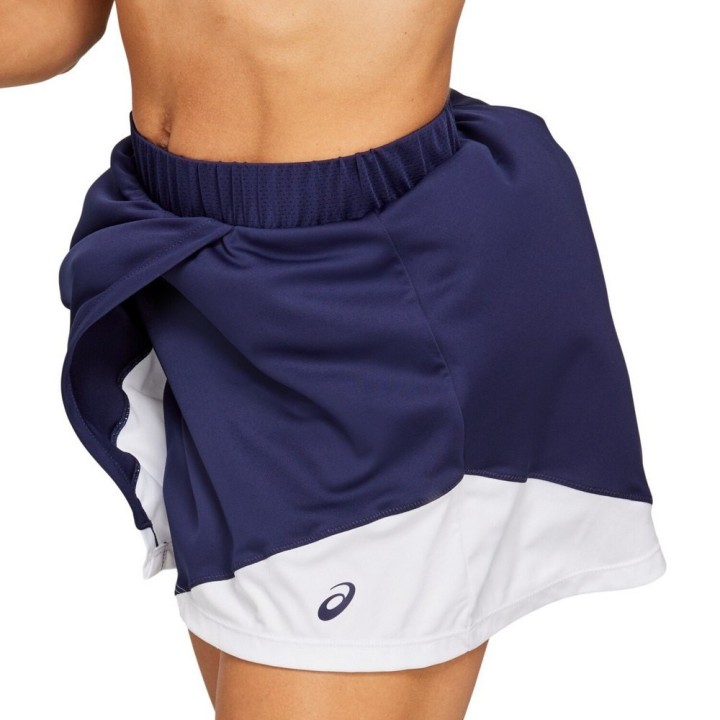 Asics Club W Falda Pantalón Peacoat/Brillant White