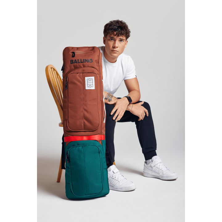Bolsa Hockey Balling Alter 1 Mediana Brown Green | TodoParaHockey