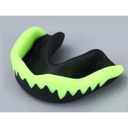 Bucal Colmillos Verde-Negro