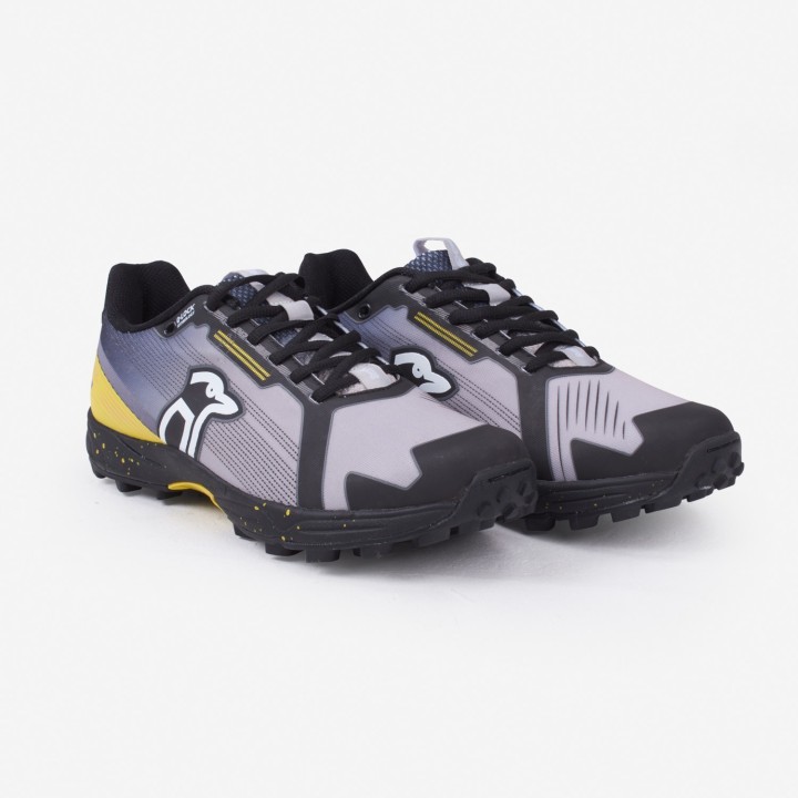Zapatillas de Hockey Hierba Kookaburra Stinger Negras | TodoparaHockey - par de lado.