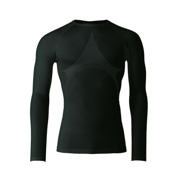 Camiseta térmica Sahara II Luanvi Negra
