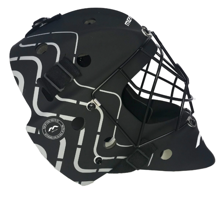 casco portero hockey mercian genesis 2, foto lateral derecho