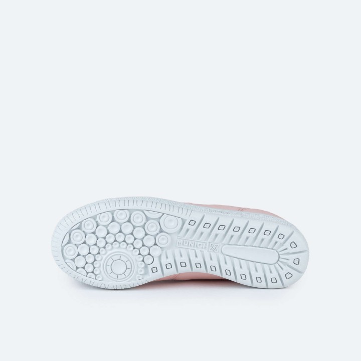 Zapatillas Hockey Sala Munich G3 Kid Profit 409 rosas, foto suela.