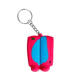 Llavero Guardas de Portero OBO Rosa Azul | Todo Para Hockey