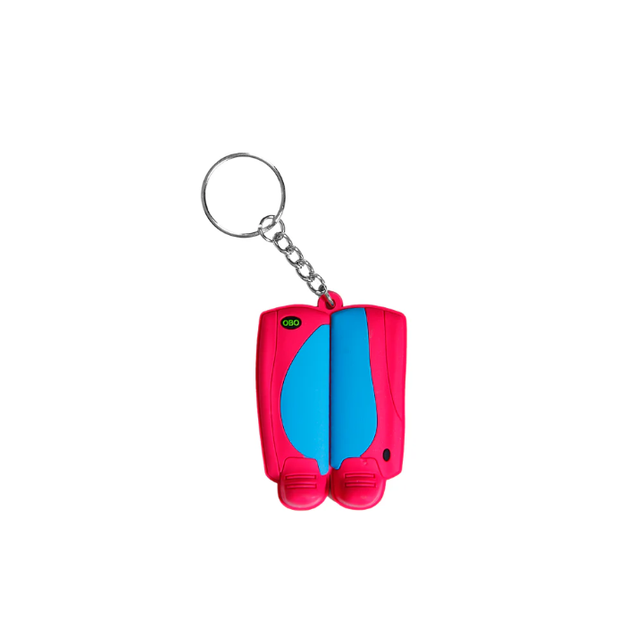 Llavero Guardas de Portero OBO Rosa Azul | Todo Para Hockey