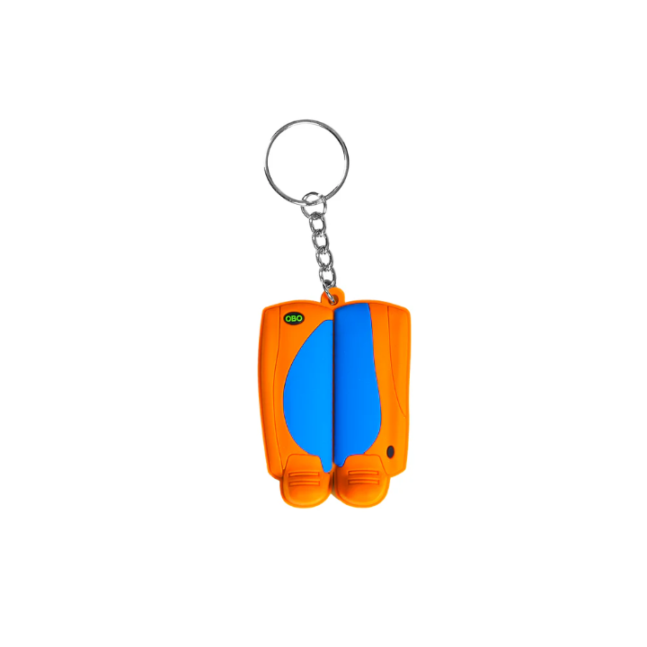 Llavero Guardas de Portero OBO Naranja Azul | Todo Para Hockey