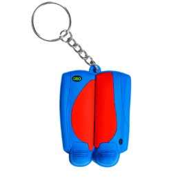 Llavero Guardas de Portero OBO Azul Rojo | Todo Para Hockey