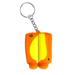 Llavero Guardas de Portero OBO Naranja Amarillo | Todo Para Hockey