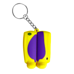 Llavero Guardas de Portero OBO Amarillo Morado | Todo Para Hockey