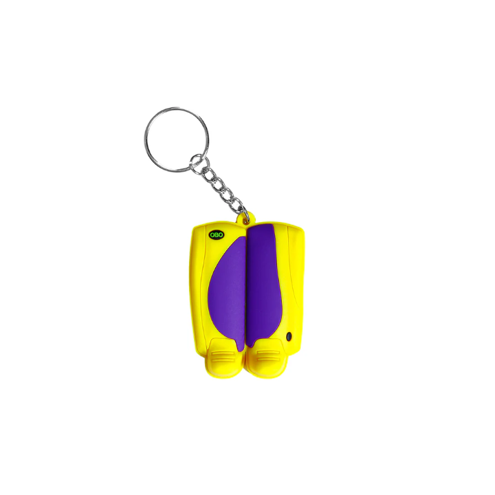 Llavero Guardas de Portero OBO Amarillo Morado | Todo Para Hockey