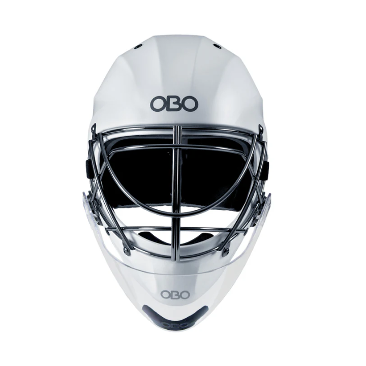 Casco de Portero de Hockey OBO ABS Blanco | Todo Para Hockey
