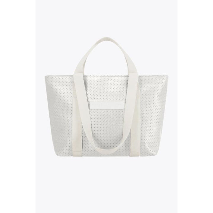 Bolso Hockey Osaka Neoprene Tote Gris Claro