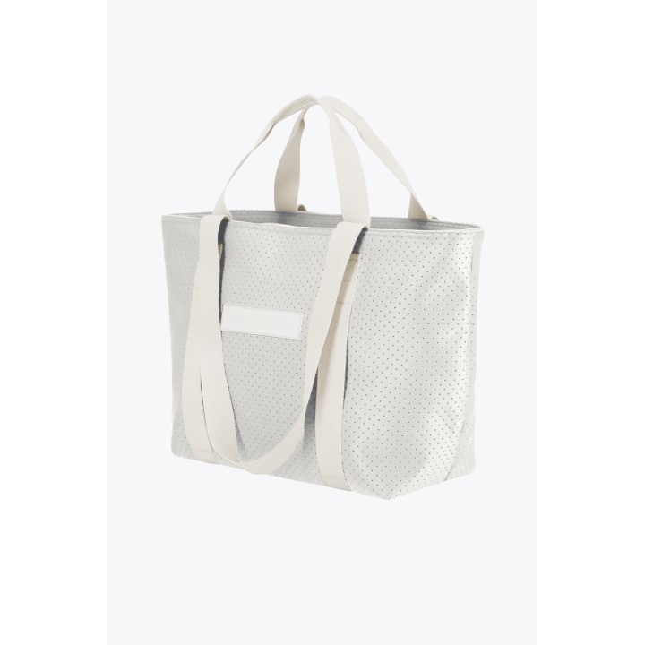 Bolso Hockey Osaka Neoprene Tote Gris Claro