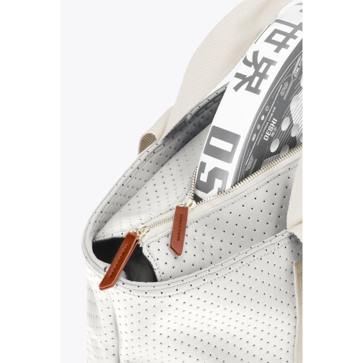 Bolso Hockey Osaka Neoprene Tote Gris Claro